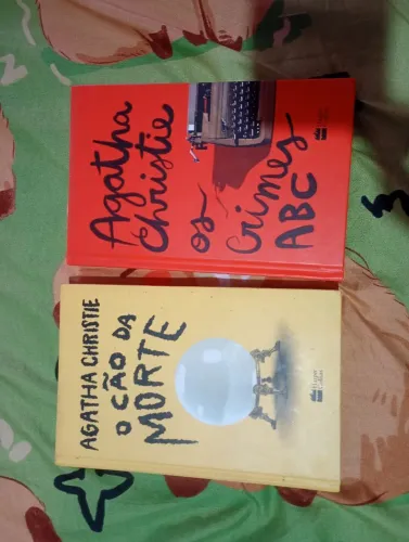 Kit livros capa dura da Ágatha Christie
