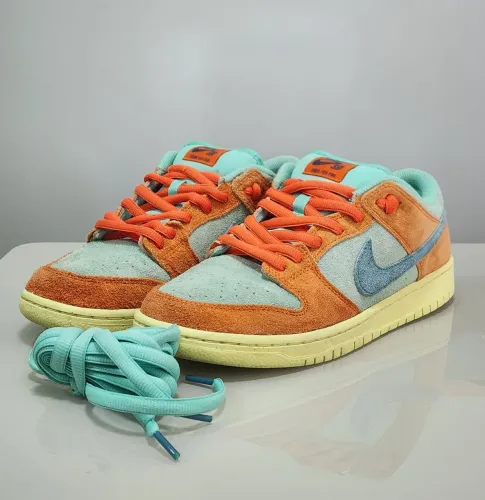 Original Nike Dunk SB Pro Low Orange Emerald 2023