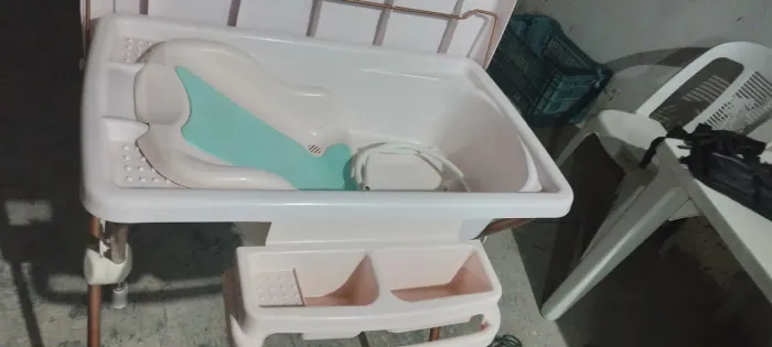 Banheira com trocador Completa 