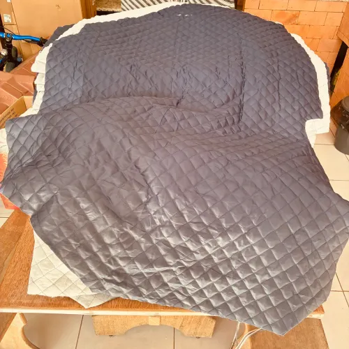 Forro Matelassê Azul Marinho - Ideal para Jaquetas e Casacos 11kilos 