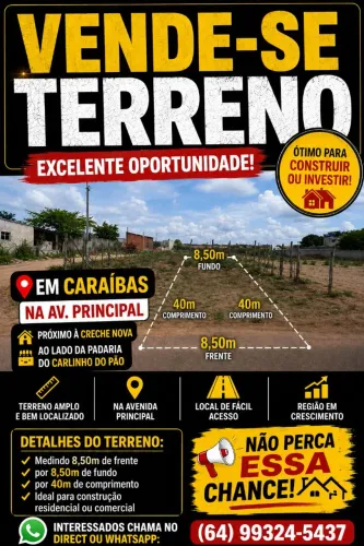 Terreno pra casa