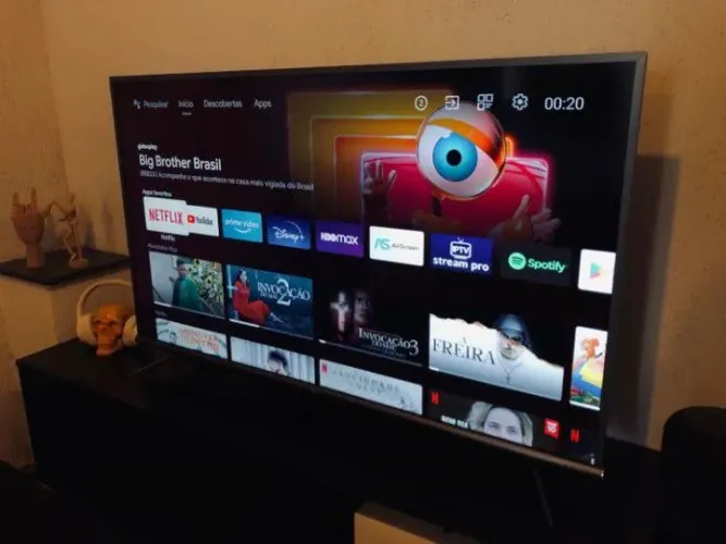 Smartv TCL 50' polegadas** SEMINOVA