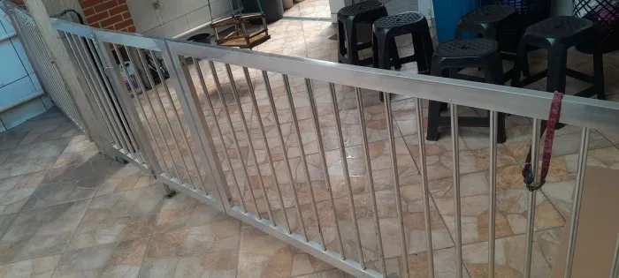 Grade de aluminio 0.80 x400.cm