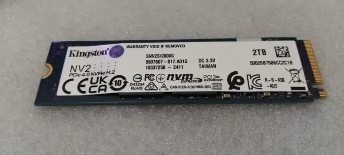 SSD Kingston NV2 de 2TB NVMe