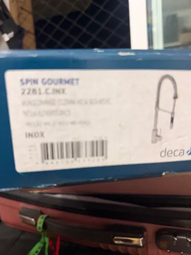Torneira / Misturador marca DECA de aço / inox lindíssima
