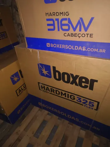 Máquina de solda migflex Hardmig 325 Boxer 