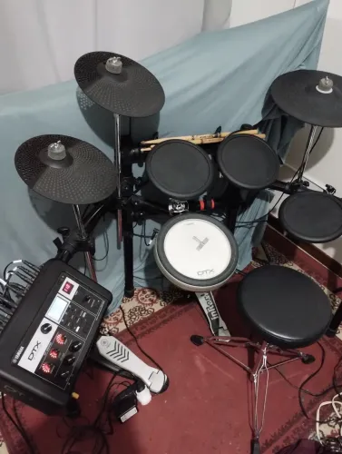 Bateria eletrônica yamanha dtx6k-x