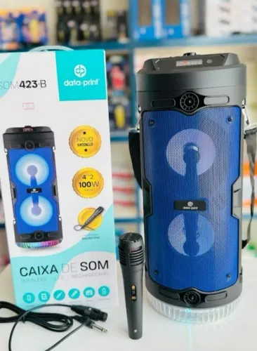 Caixa De Som Bluetooth Portatil Potente - Entrega Grátis