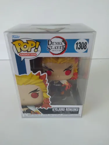 Funko pop Demon Slayer Kyojuro Rengoku, Muichiro Tokito e Tenzen Uzui