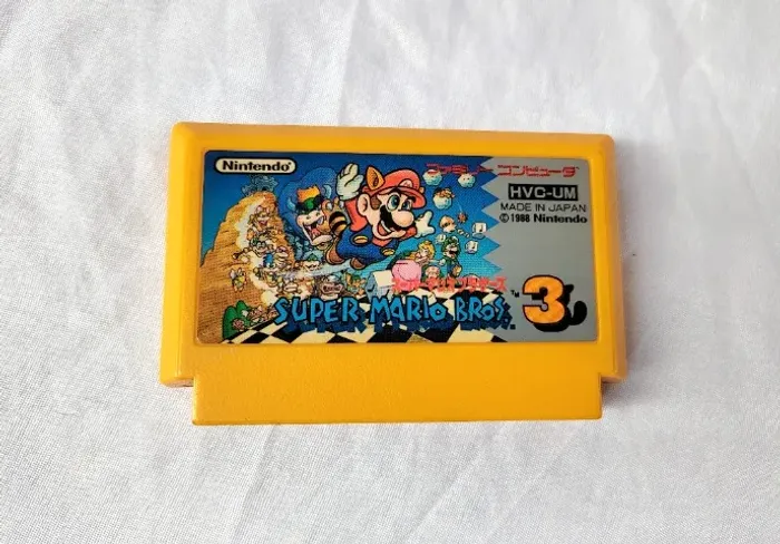 Super Mario Bros 3 - Cartucho Original Japonês Nes Famicom