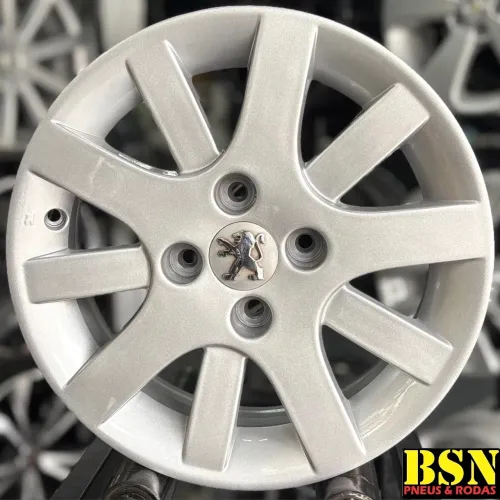 JOGO DE RODAS PEUGEOT 206/207 ARO 15 4x108