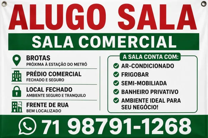Sala comercial!!!