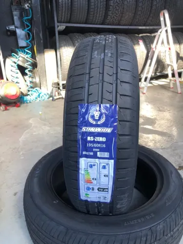 Pneu 195/60/R16 Sunwide Sport original com otimo custo beneficio 