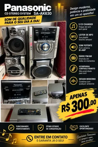Vende-se som Panasonic