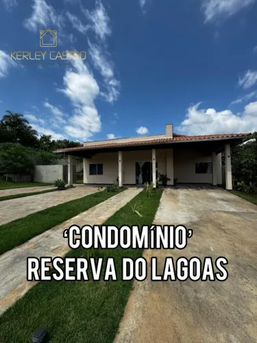 VENDO ÓTIMA CASA NO 'CONDOMÍNIO' RESERVA DOS LAGOS, REGIÃO DE SETE LAGOAS-MG.