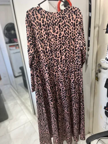 Vestido onça 