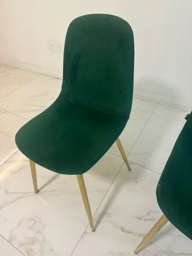 4 cadeiras de veludo