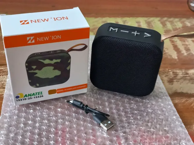 Caixa de som portátil Bluetooth - NOVA