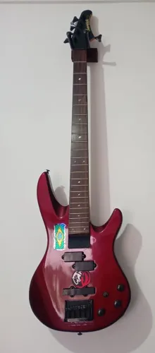 Contrabaixo 5 cordas Samick com captação EMG by Select
