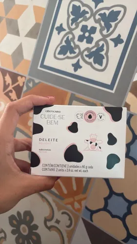 Sabonete de leite cuide-se bem
