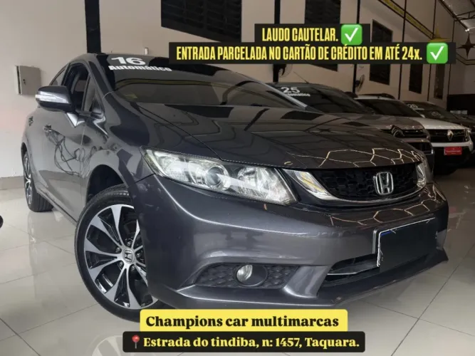 Honda Civic Sedan LXR 2.0 Flexone 16V Aut. 4P 2016