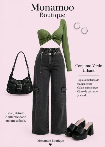 Calça cargo 