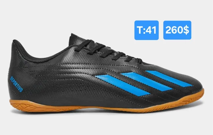 Tênis de Futsal da Adidas Deportivo tamanho 41 original