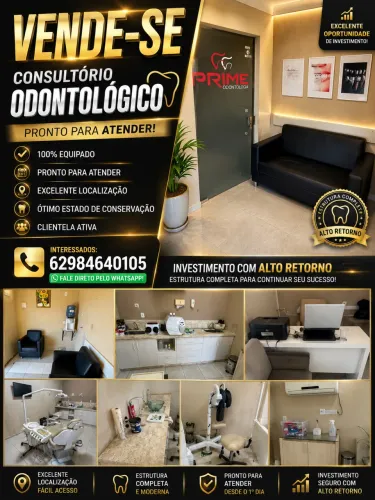Consultório odontológico a venda .. chama no pix