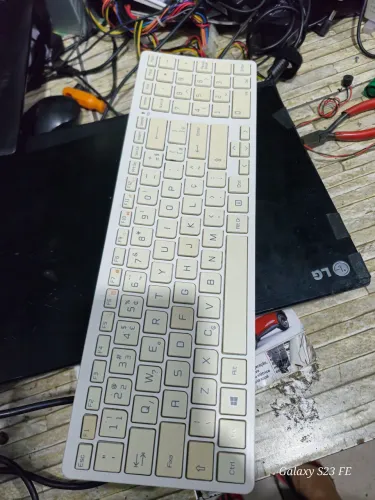 Teclado sem fio lg original 