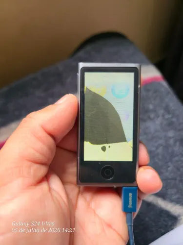 Ipod nano 7 geração 16gb, pra peça ou concerto