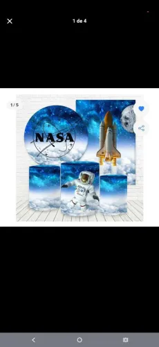 Vende-se kit de painel do Astronauta Novo