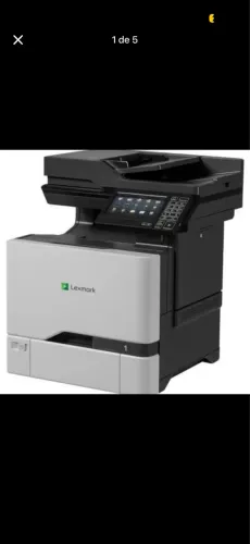 Impressora Lexmark revisada, pronta para uso