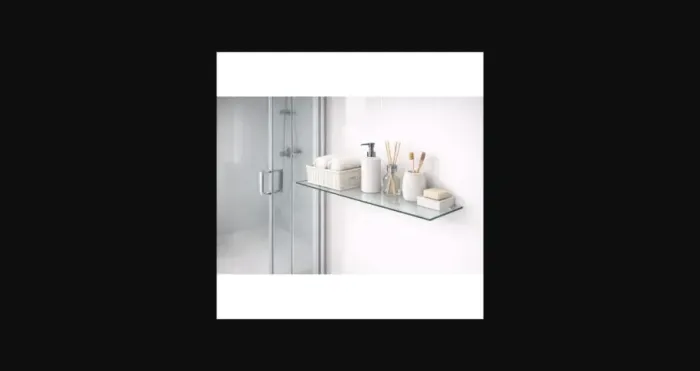 Prateleiras de vidro (lote de 10)
