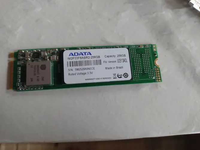 SSD nvme 256 gigas