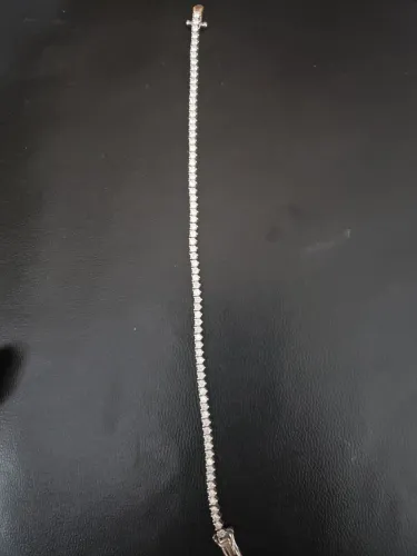 Pulseira rivieira prata 925