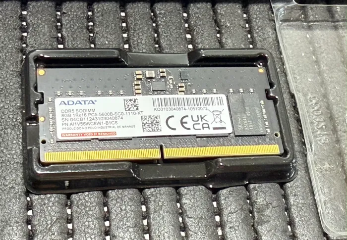 Memória RAM Adata DDR5 8GB 5600MHz