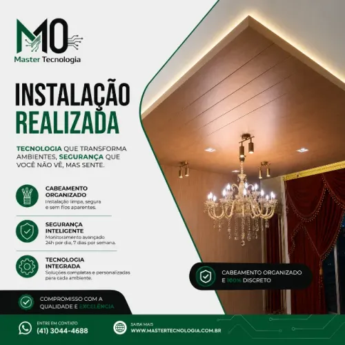 Instalação de artigos de segurança