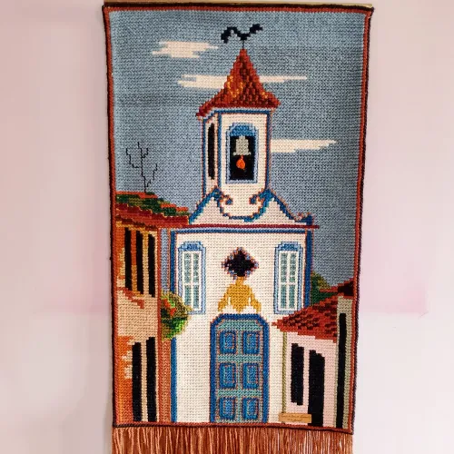 Tapete Arraiolo (Quadro) Igreja do Amparo 2