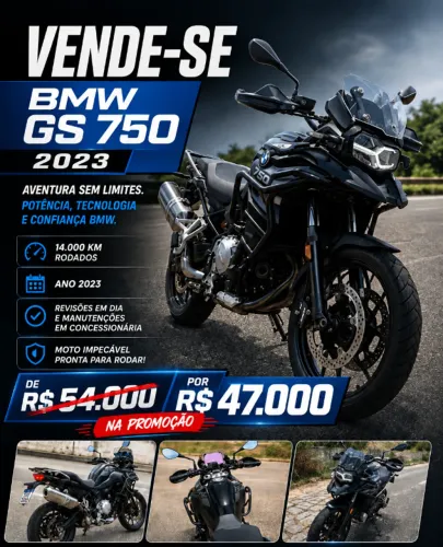 BMW F750 GS Premium Triple Black