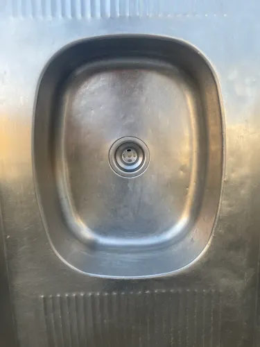 Pia 160x50 inox