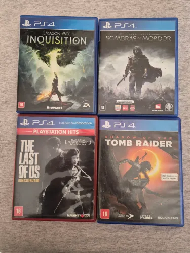 Kit jogos ps4