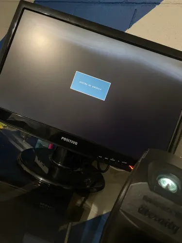 Monitor positivo + estabilizador + cabos