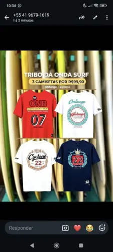 Camisetas surf wear