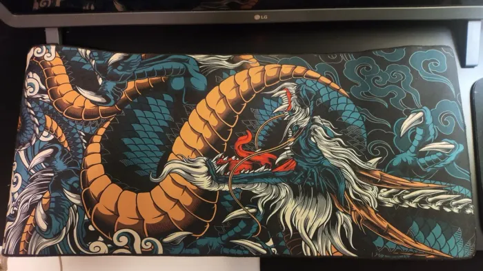 Mousepad gamer 70x30 novo!