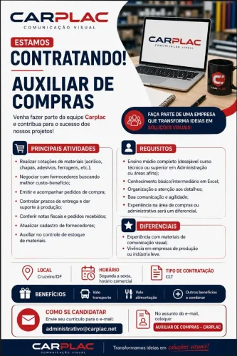 Vaga para pintor automotivo 