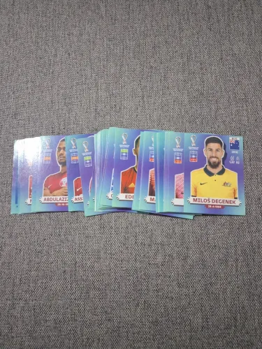 Figurinhas do álbum da copa do Mundo de 2022