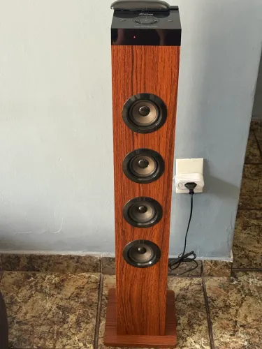 Caixa de som torre acústica Philco