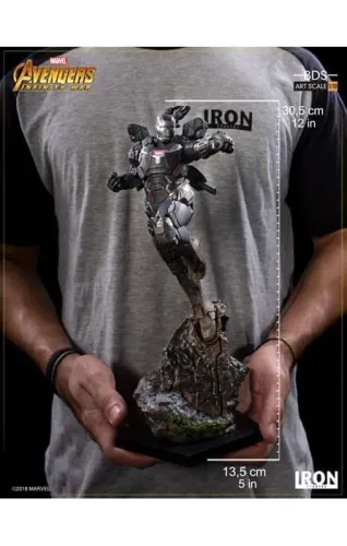 War Machine - Guerra Infinita - 1/10 Iron Studios