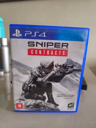 Jogo para PS4 PS5 mídia física usado Sniper Ghost Warrior Contracts