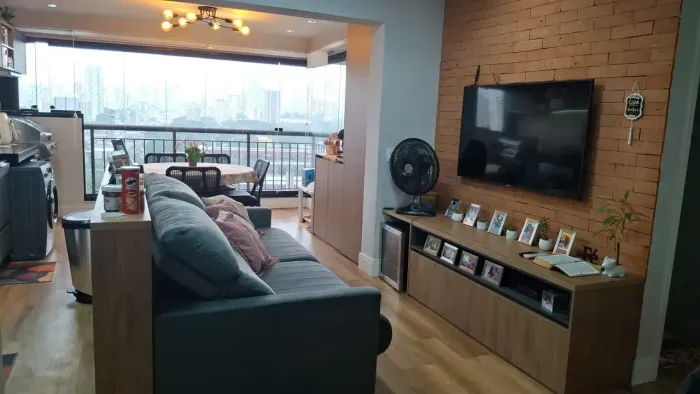 Apartamento para locação mobiliado com 2 quartos 1 vaga e lazer completo (Tatuapé) - São P